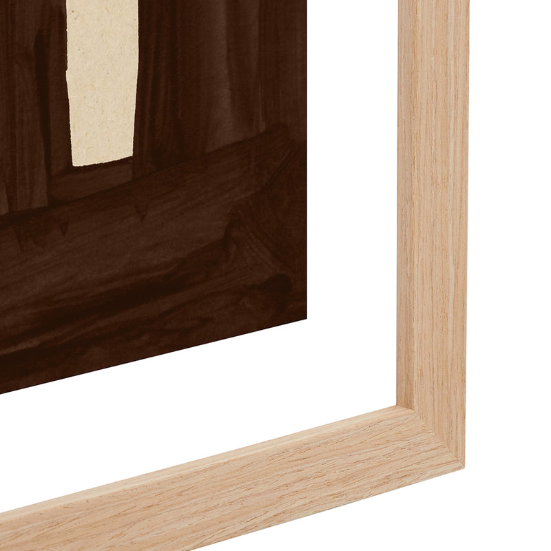 Chocolate / Framed Art Print / 33 x 45cm