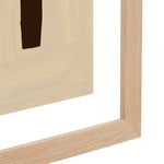 Natural / Framed Art Print / 33 x 45cm