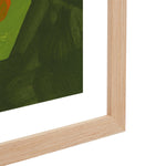 Green / Framed Art Print / 33 x 45cm