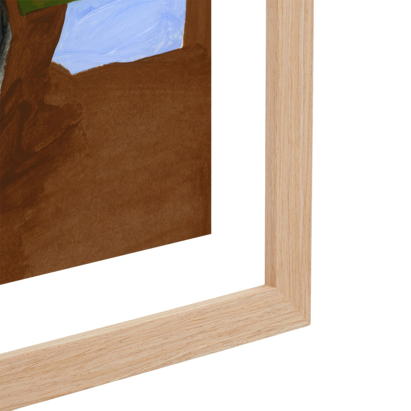 Nutmeg / Framed Art Print / 45 x 33cm