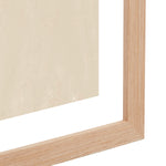 Natural / Framed Art Print / 33 x 45cm