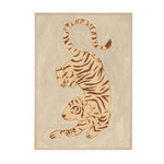 Natural / Framed Art Print, No Border / 33 x 45cm
