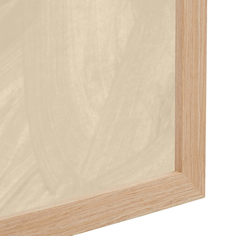 Natural / Framed Art Print, No Border / 33 x 45cm