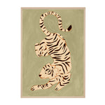 Sage / Framed Art Print, No Border / 33 x 45cm