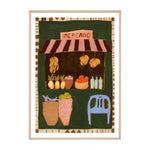 Green / Framed Art Print / 33 x 45cm