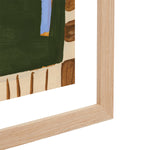 Green / Framed Art Print / 33 x 45cm