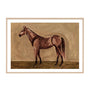 Painted Steed Art Print - Framed Art Print / 113 x 159cm