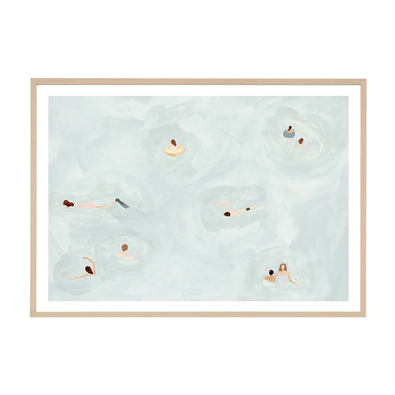 Oak Framed Print / 140 x 100cm