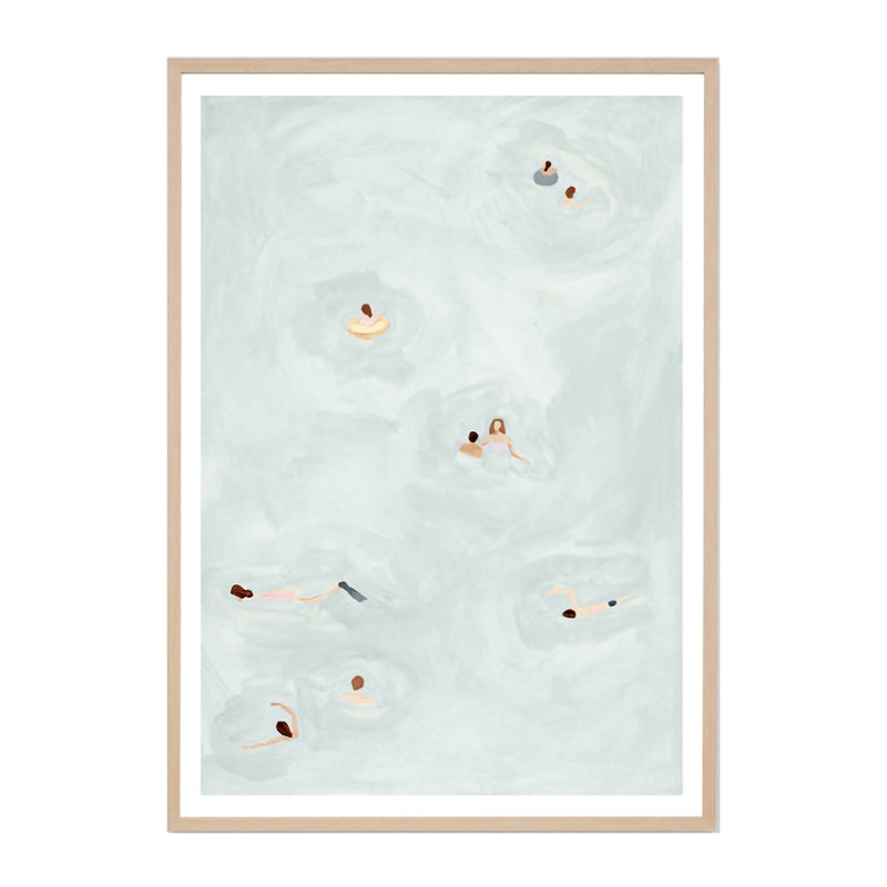 Summer Swim Art Print