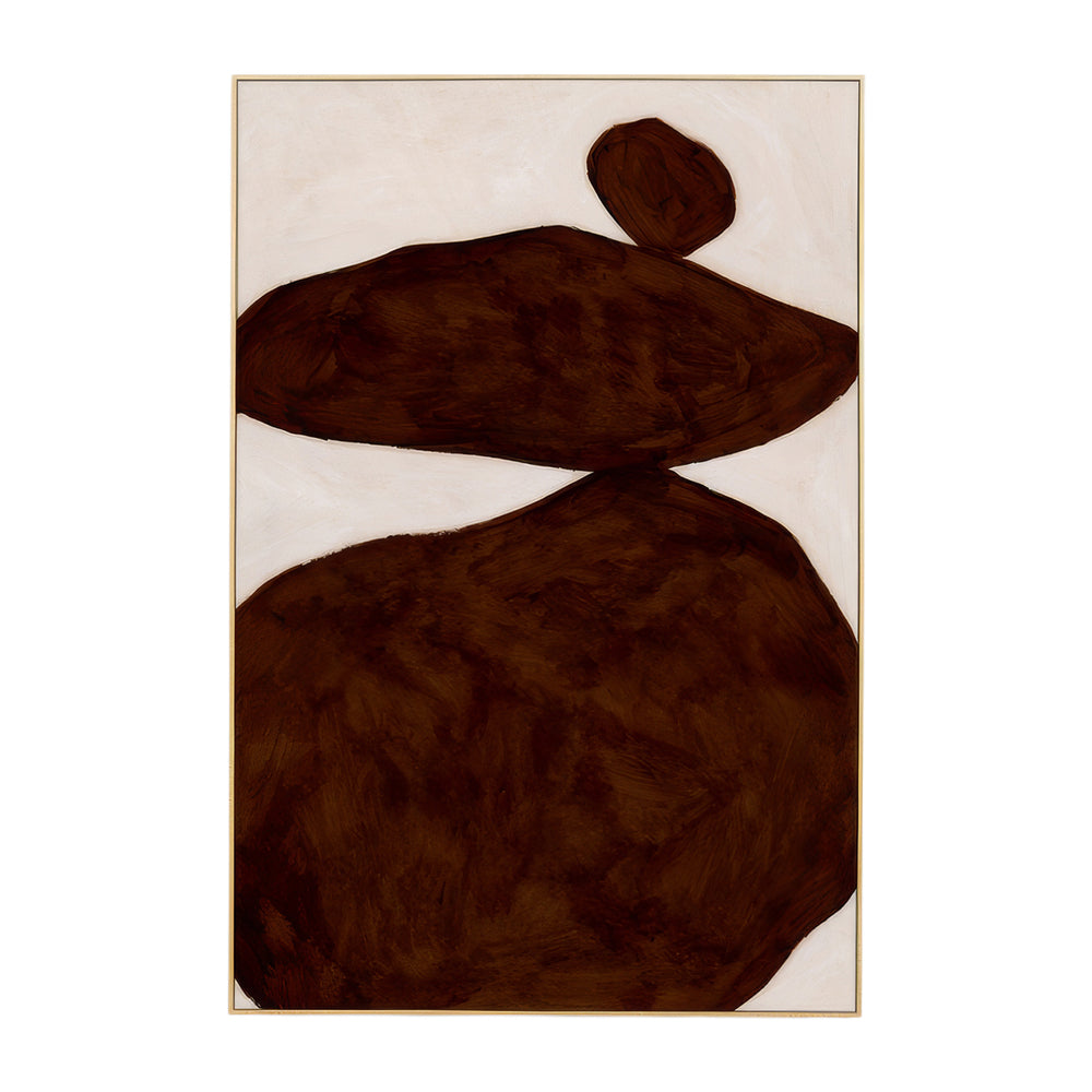 Nutmeg / Framed Canvas / 42 x 62cm