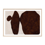 Nutmeg / Framed Art Print / 45 x 62cm