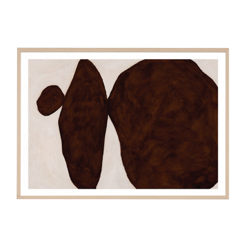 Nutmeg / Framed Art Print / 45 x 62cm