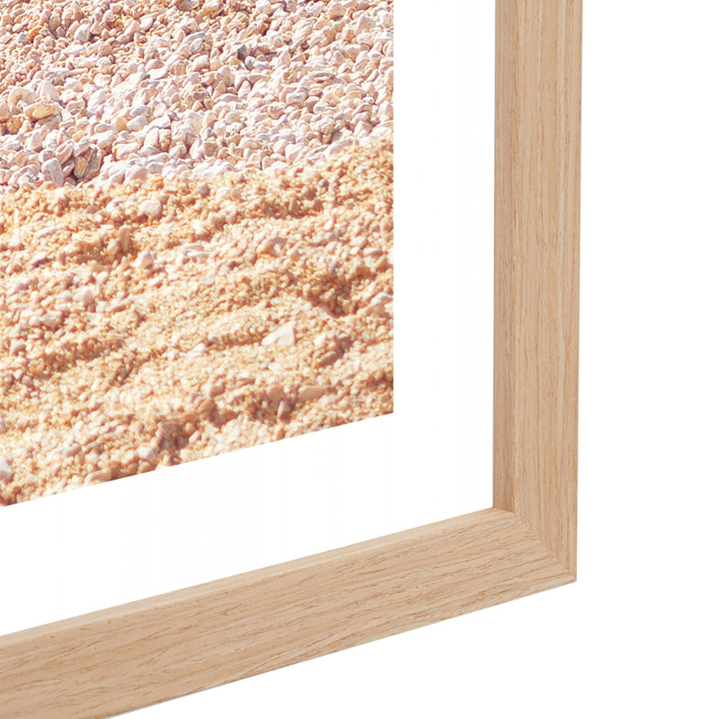 Twin Beach Chairs Framed Print