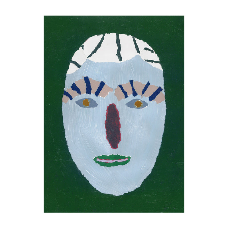 Bright Hair Portrait Print