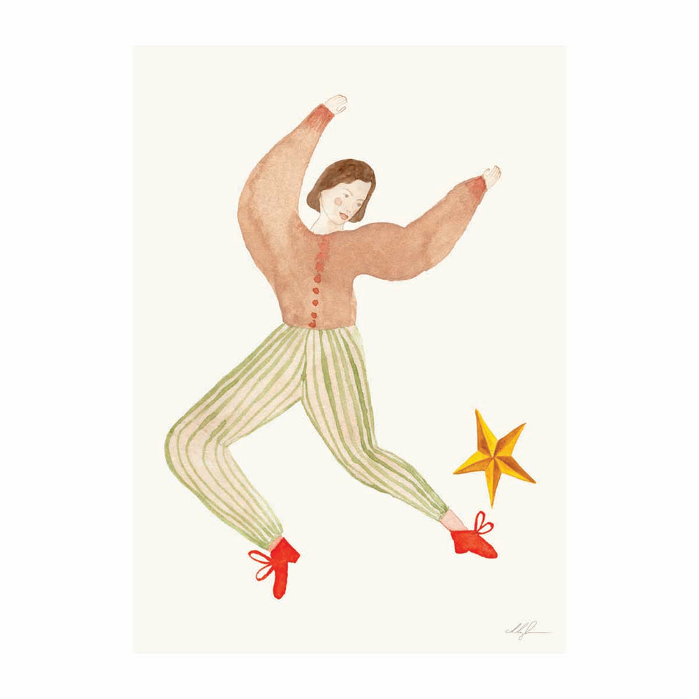 Soccer Star Art Print
