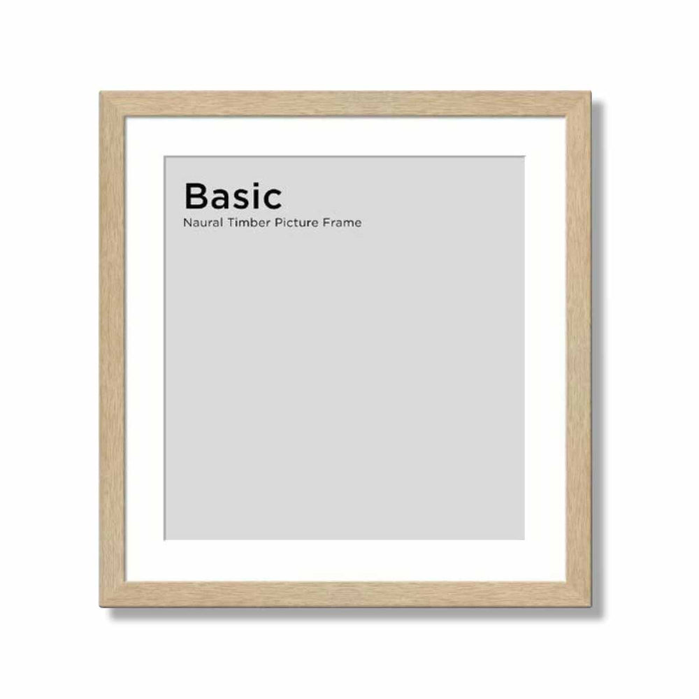 Basic Natural Timber Picture Frame