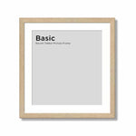 Basic Natural Timber Picture Frame