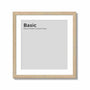 Basic Natural Timber Picture Frame - 30 x 40cm