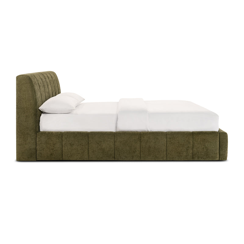 Olive Textured Weave