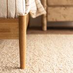 Avery Arch Rattan Double Bed (Oak)