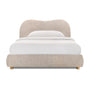 Cloud King Single Bed - Cream Textured Weave