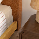 Caramel Textured Weave / Oak