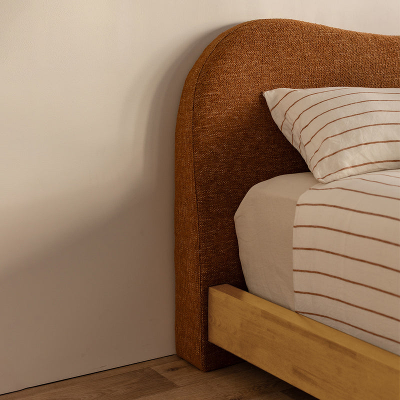 Caramel Textured Weave / Oak