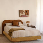Caramel Textured Weave / Oak