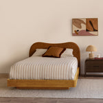 Caramel Textured Weave / Oak