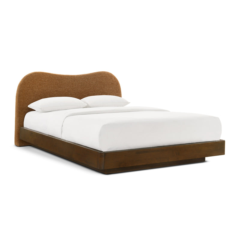 Caramel Textured Weave / Walnut