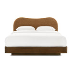Caramel Textured Weave / Walnut