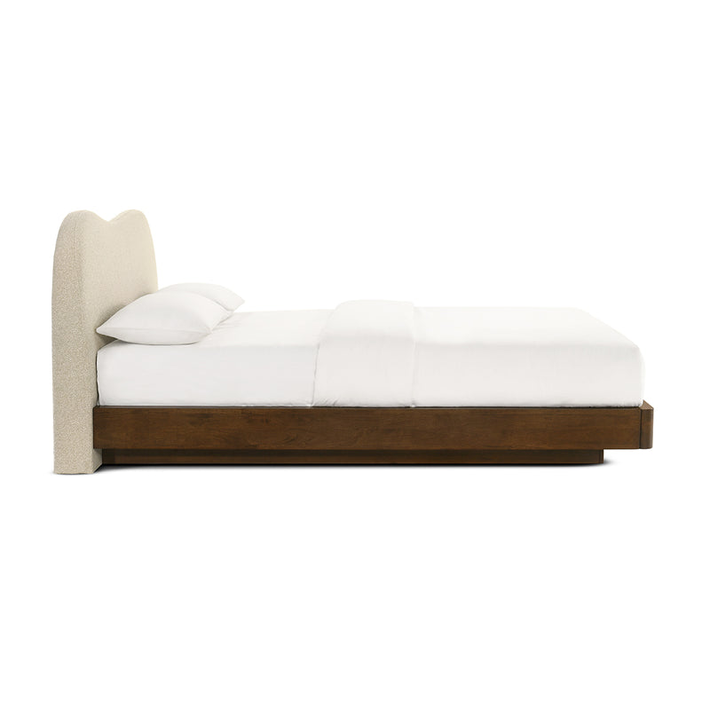 Sand Boucle / Walnut
