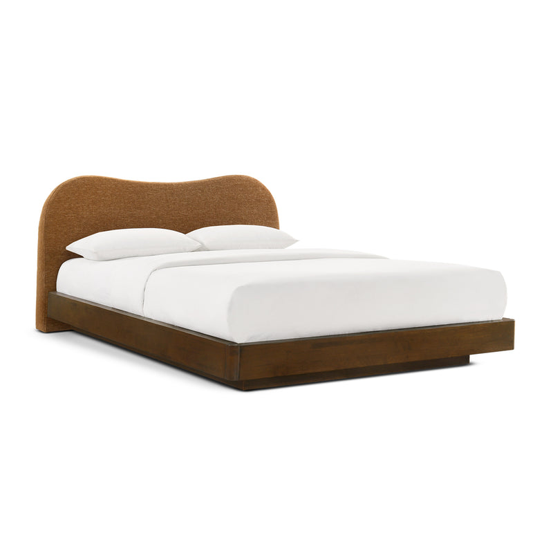 Caramel Textured Weave / Walnut