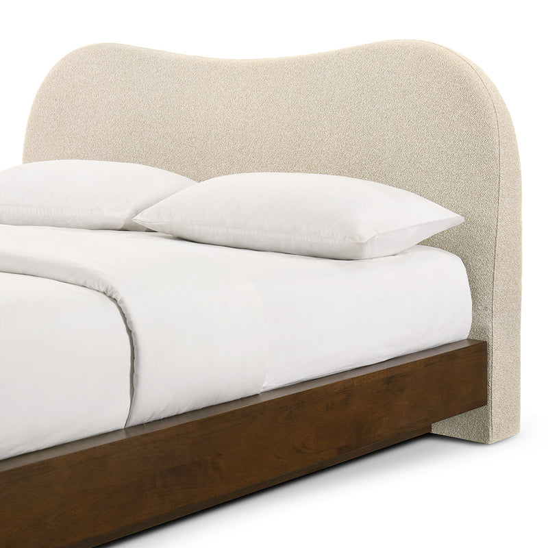 Sand Boucle / Walnut