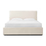 Dane Storage Queen Bed - Cream