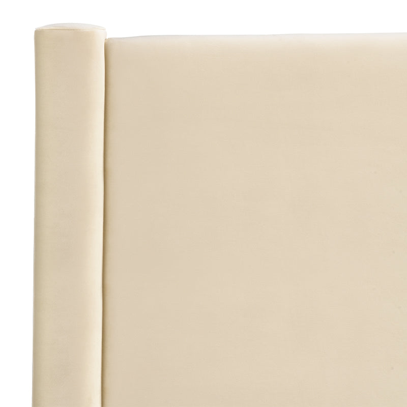 Estelle Velvet King Bed (Desert Velvet)