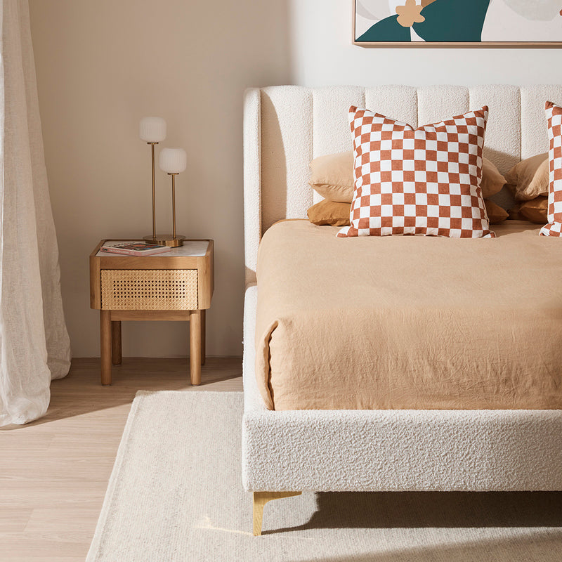 White Boucle