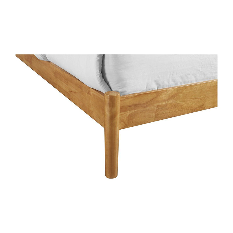 Luna Timber Queen Bed (Oak)