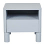 Artie Open Bedside Table - Powder Blue