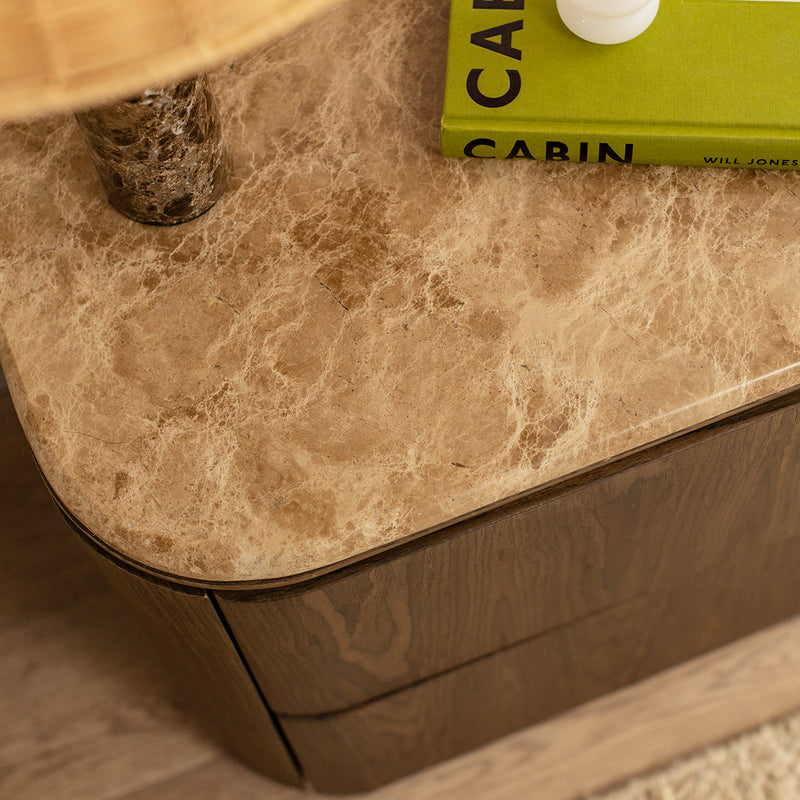 Walnut Emperador Brown Marble