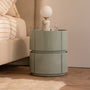 Sorrento Marble Bedside Table - Azure / Verde Marble