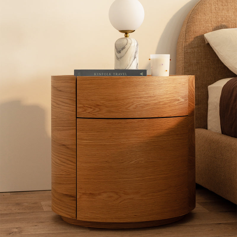 Black Calacatta Viola Marble / Oak
