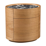 Black Calacatta Viola Marble / Oak