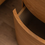 Black Calacatta Viola Marble / Oak