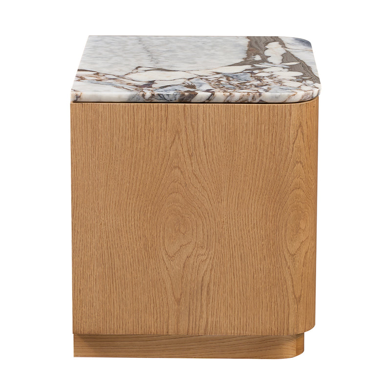 Ocean Storm Marble / Oak