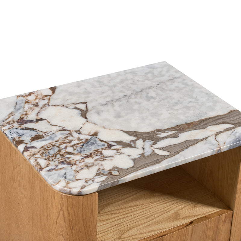 Ocean Storm Marble / Oak