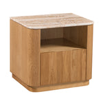 Persian Jade Travertine / Oak