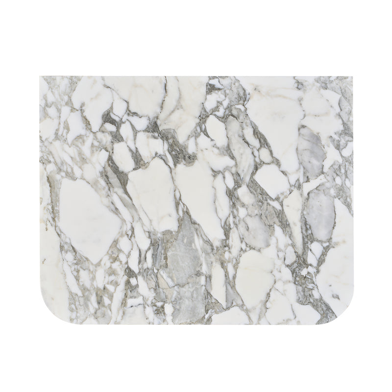 Arabescato Carrara Marble / Walnut