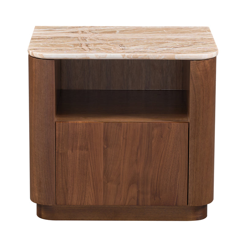 Persian Jade Travertine / Walnut