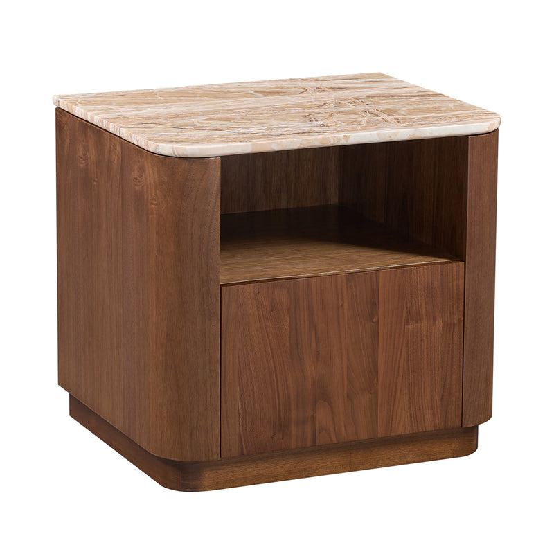 Persian Jade Travertine / Walnut